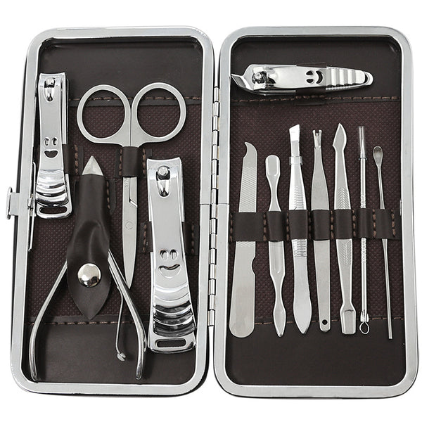 Custom Men's Leather Grooming Kit