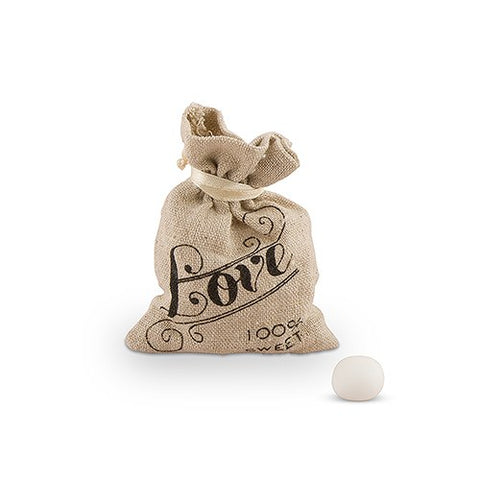 Rustic Love Drawstring Bags