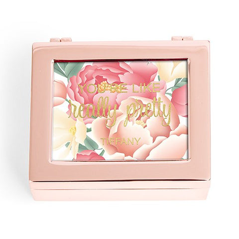 Modern Jewelry Box - Floral You're Like Really Pretty