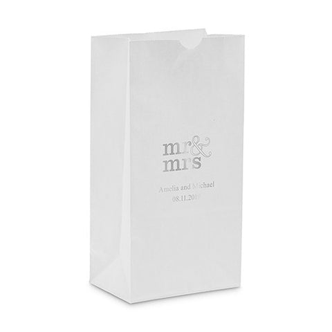 Mr & Mrs Serif Self Standing Paper Bag