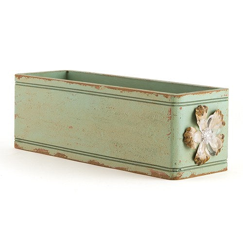 Vintage Inspired Ornate Box with Decorative Pull