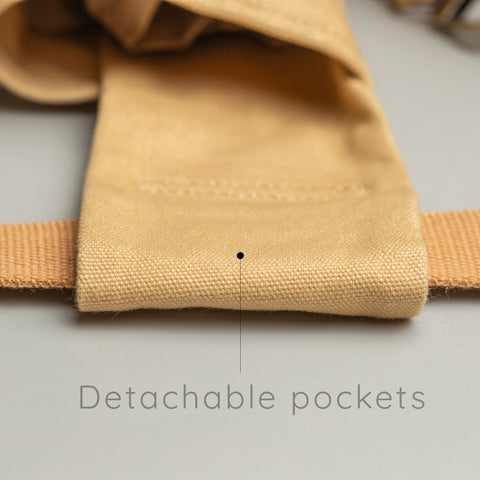 detachable pockets