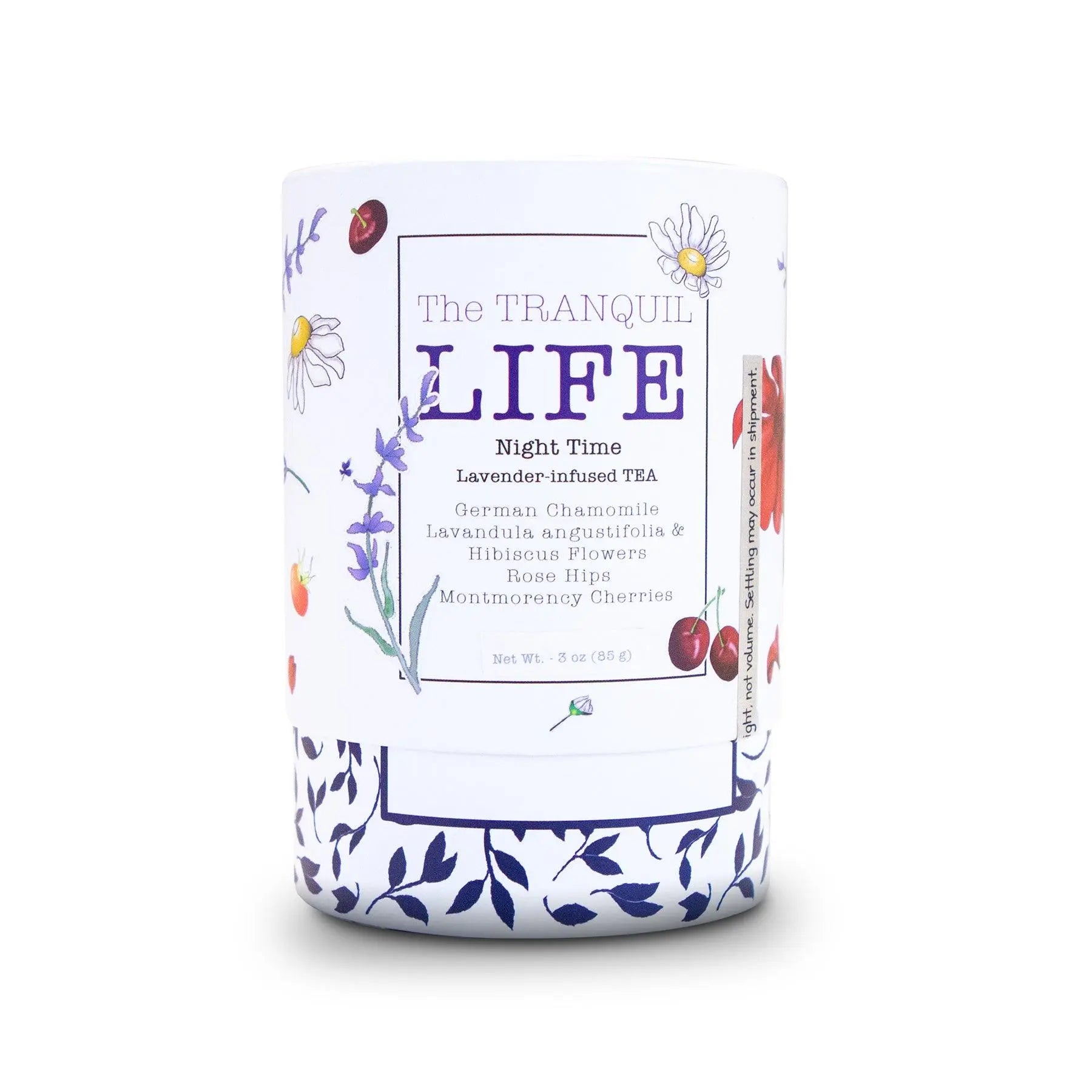 The TRANQUIL LIFE Night Time Lavender-Infused TEA