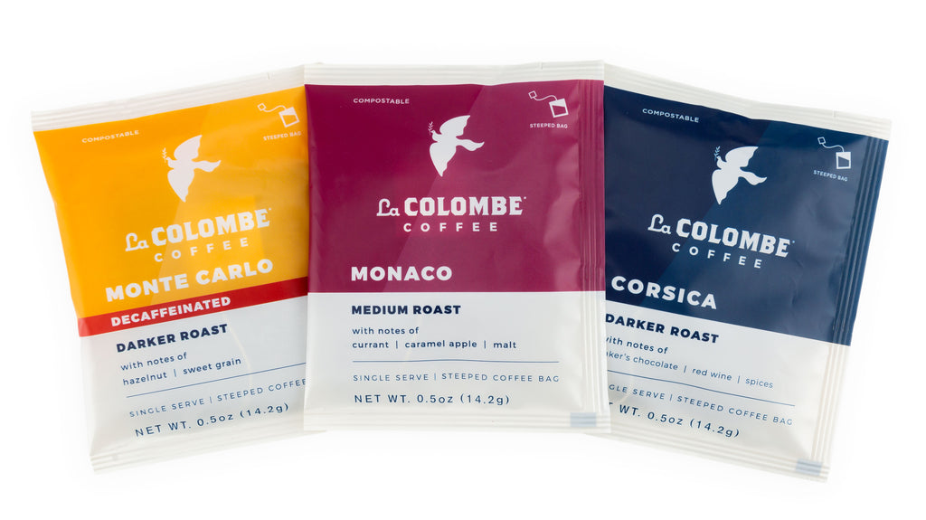 La Colombe x Steeped Coffee Single-Serve Blends