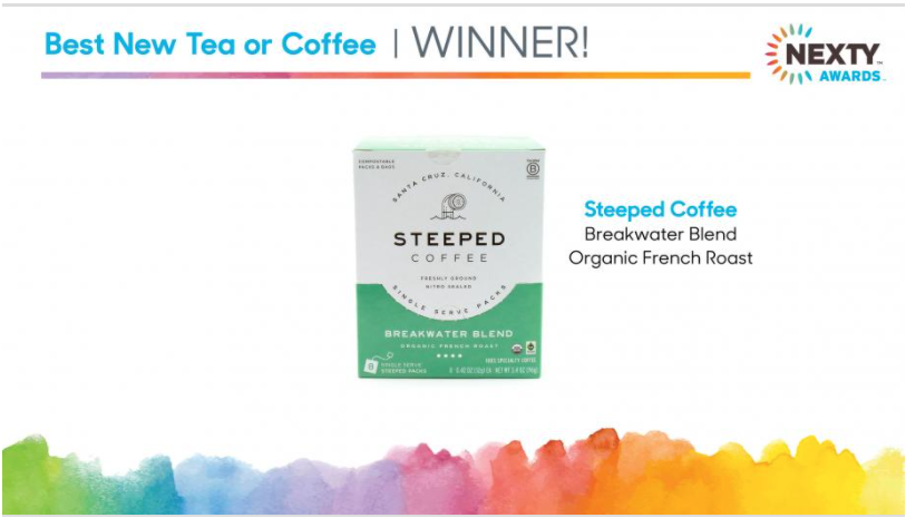 Expo East NEXTY Award Winner - Steeped Coffee