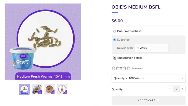 Obie's Worms Subscriptions