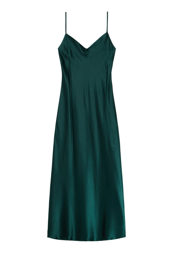 Chartreuse Midi Dress - Tie-Back Dress - Faux-Wrap Midi Dress - Lulus