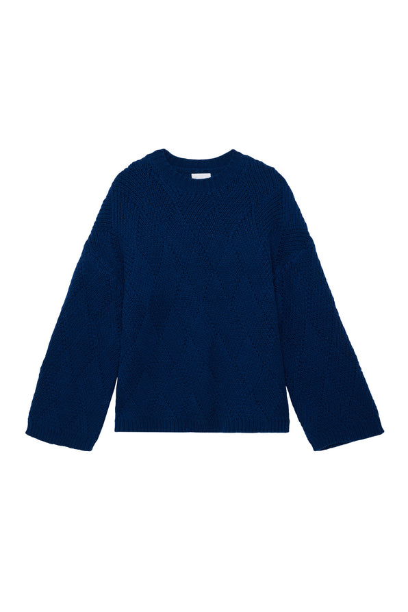 Jena Leo Jaq Wool Cashmere Knit Sweate - ニット/セーター