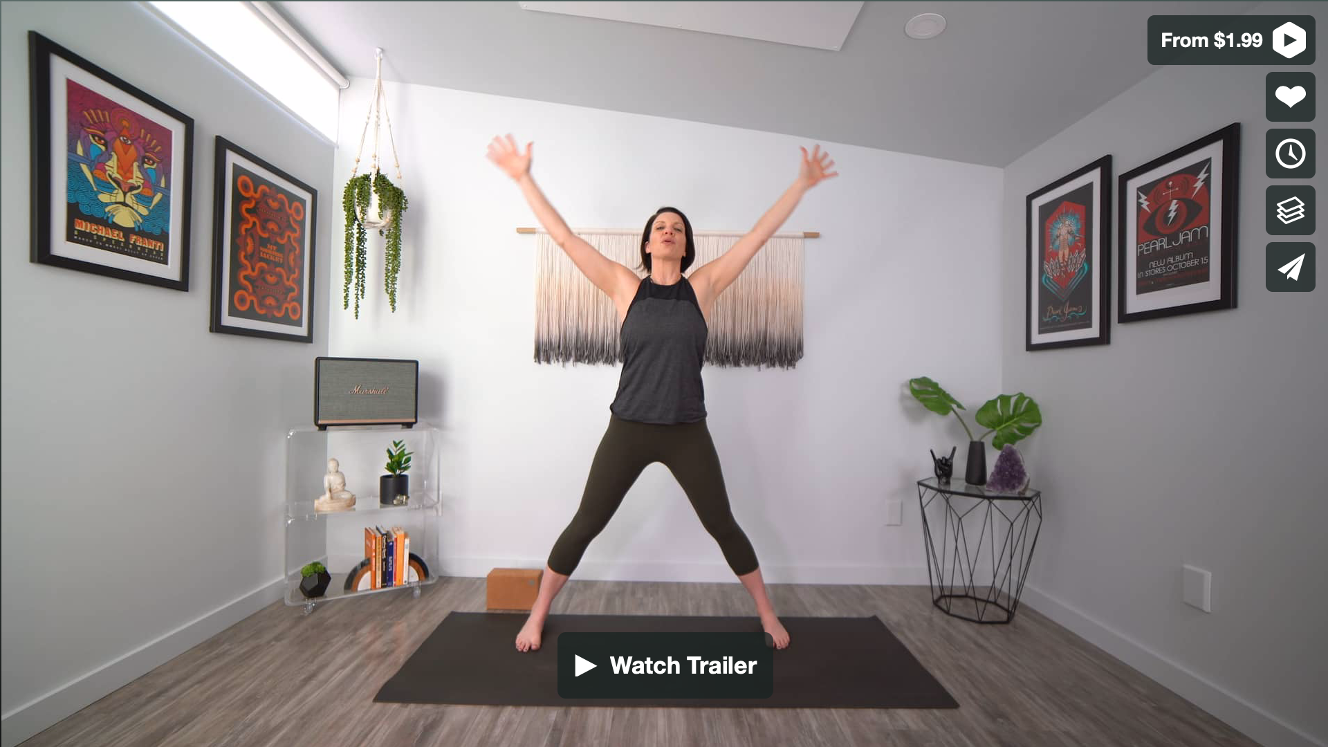 COREtified Yoga Home Practice with Gina Caputo