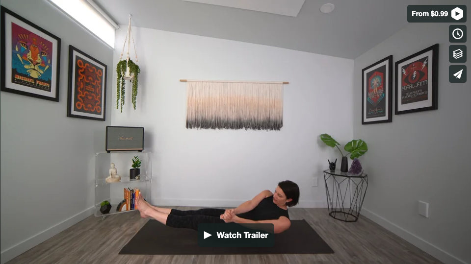 Core Shot Yoga Home Practice with Gina Caputo