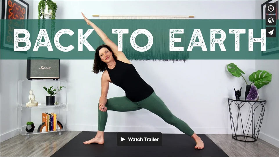 Back To Earth Yoga Home Practice With Gina Caputo - Health Coach