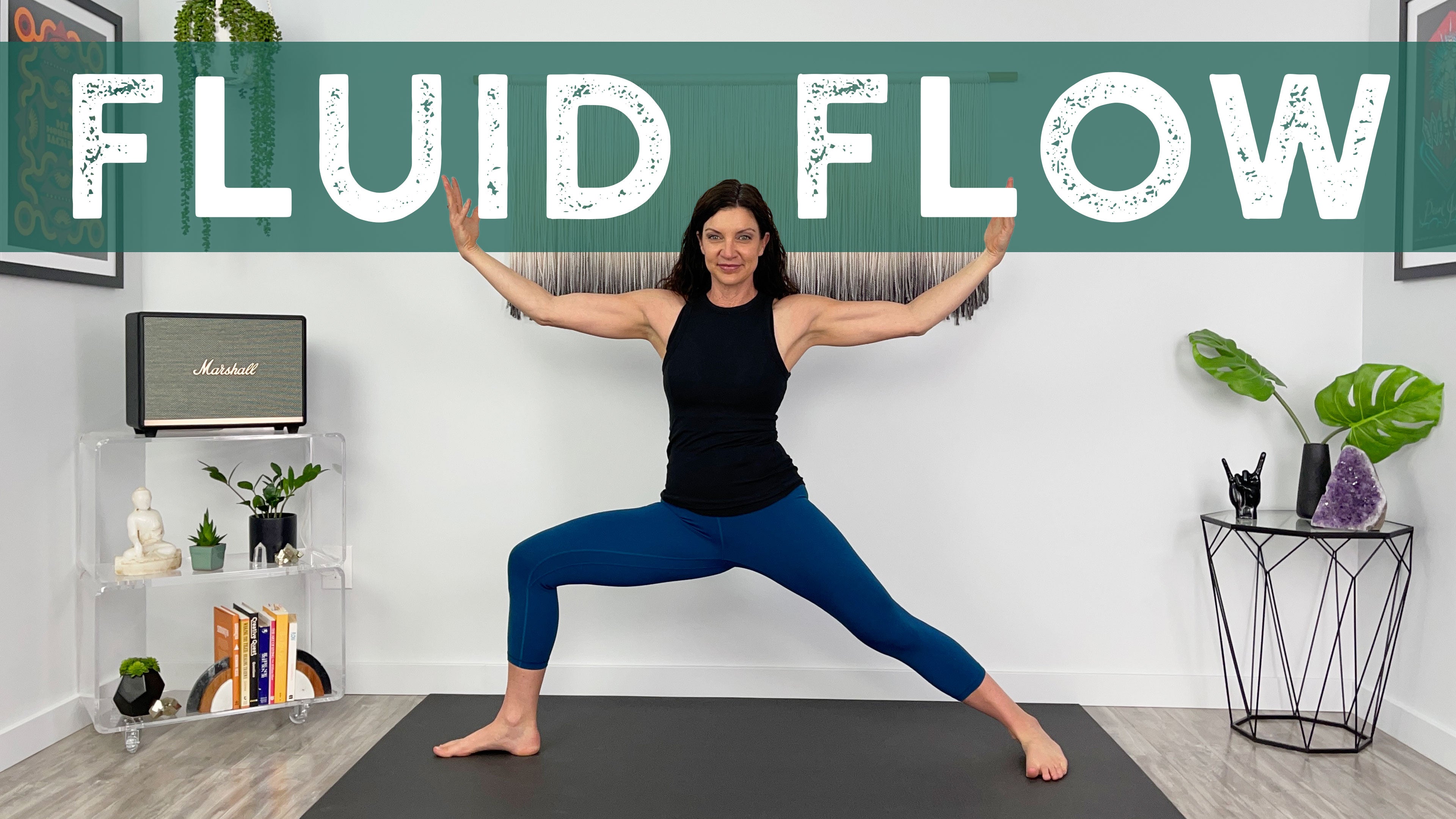 Fluid Flow Yoga Home Practice with Gina Caputo Health Coach