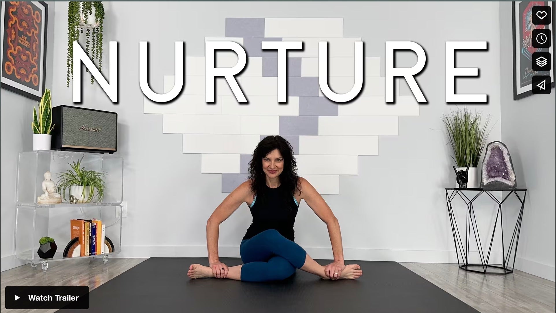 Nurture Yoga Home Practice with Gina Caputo Health & Wellness Coach