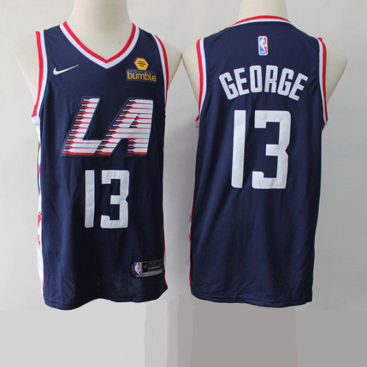 paul george clippers jersey city edition