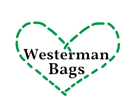 Westerman bags Green Steps green heart logo