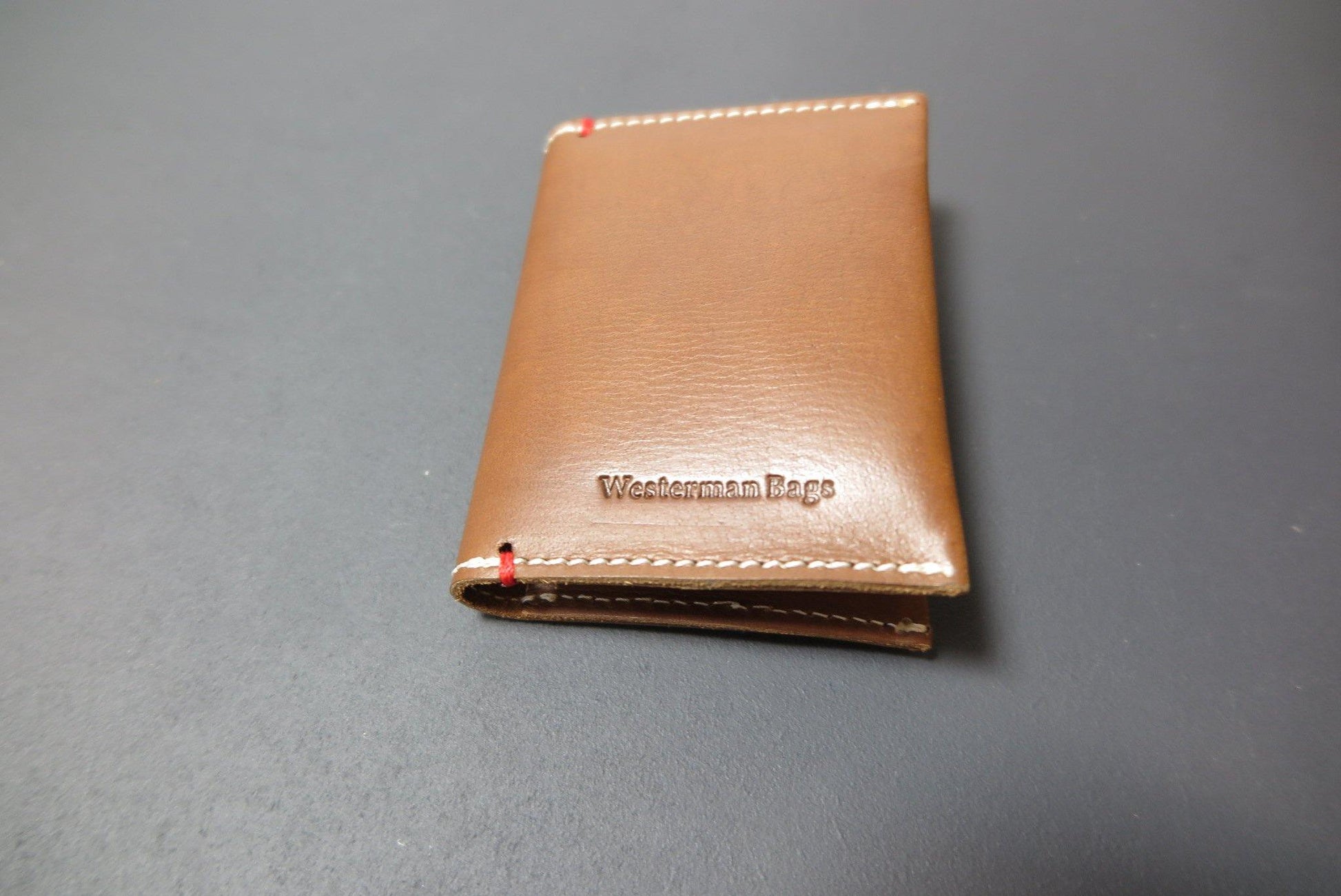 betreden vervaldatum Open Classic Case Leather card holder | Credit card case - Cognac vegetable  tanned leather – Westerman Bags vilten tassen en hoezen