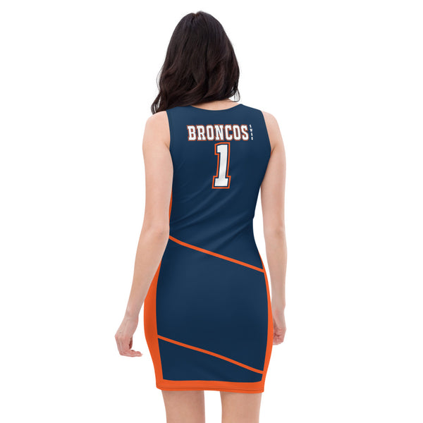 Thatxpression Fashion Cowboys Swag Themed Racerback Dress 