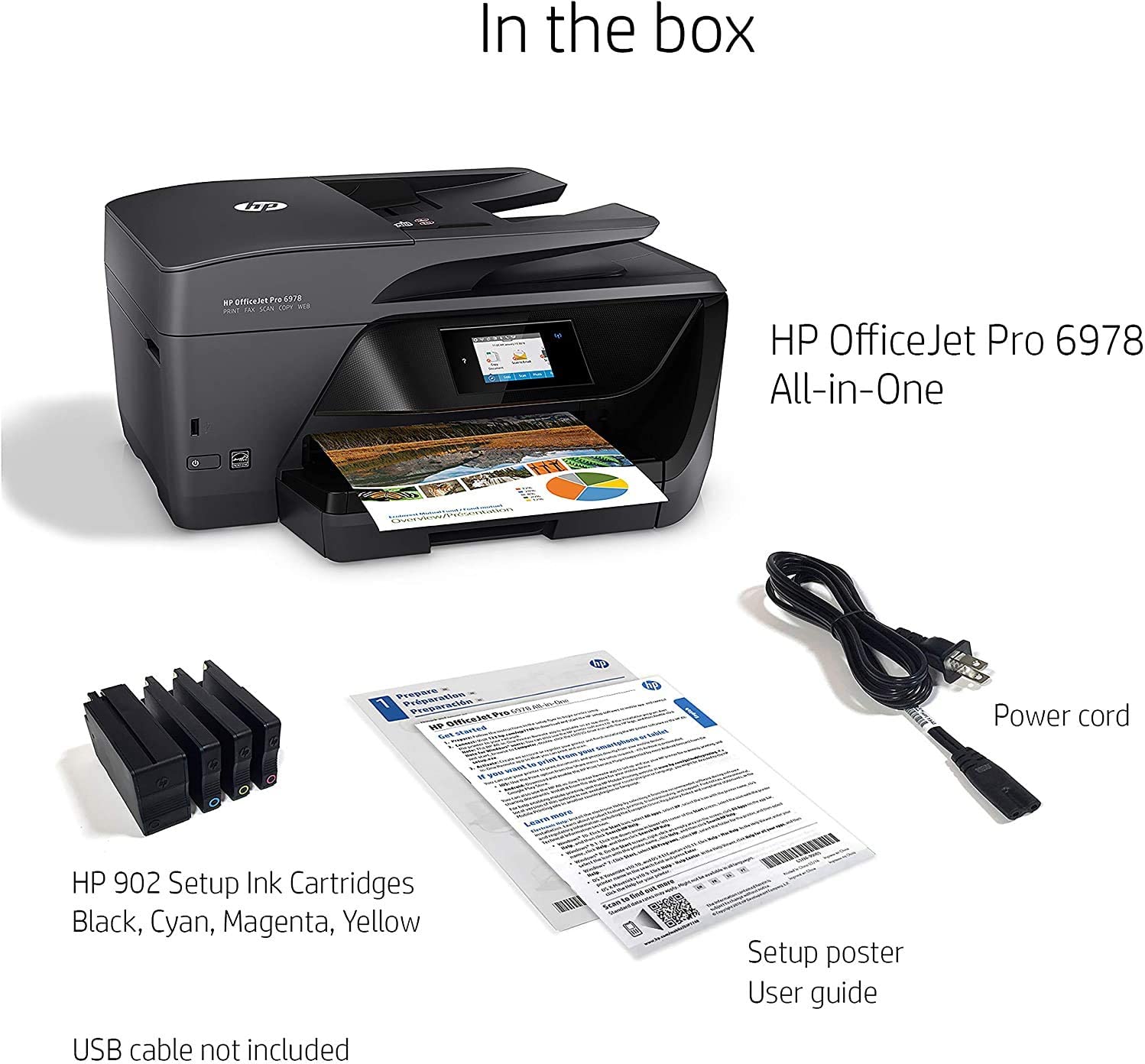 hp 6968 printer power input