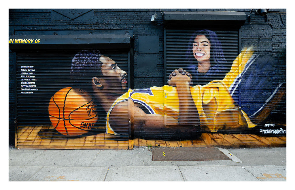 kobe and gigi mural los angeles