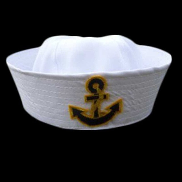 Sailors Captain White Hat Navy