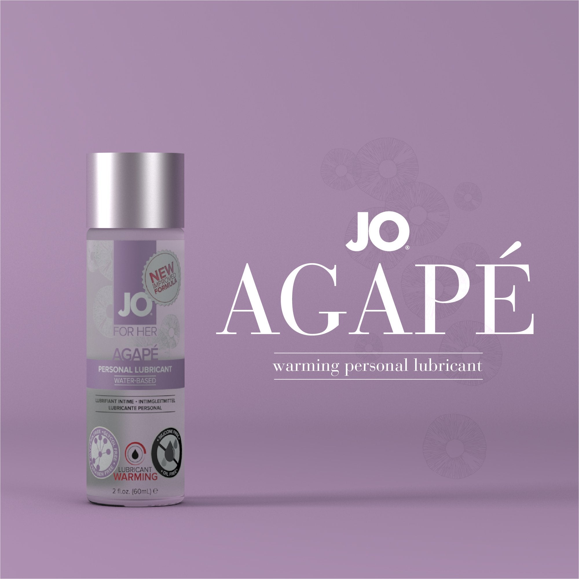 JO For Her Agapé Warming 女士專用暖感水性潤滑液