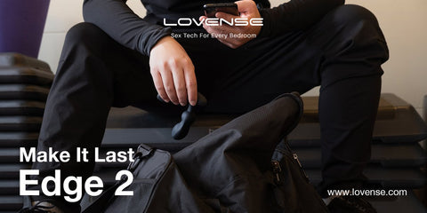 Lovense Edge 2 手機 智能 遙距 遙控 前列腺 會陰 震動器 App-controlled long-distance controlled Prostate Perineum Vibrator Massager