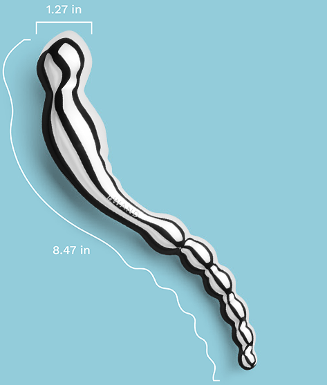 Le Wand Stainless Steel Swerve 重型 不鏽鋼 雙頭 G點 前列腺 按摩棒 Dual Ended G-spot Prostate Massager