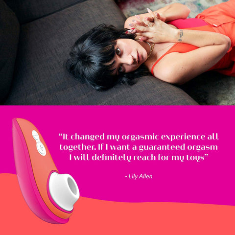 Lily Allen Womanizer Liberty 限量版 陰蒂 豆豆 吸啜器 吸吮器 Limited Edition Clitoral Suction Toy