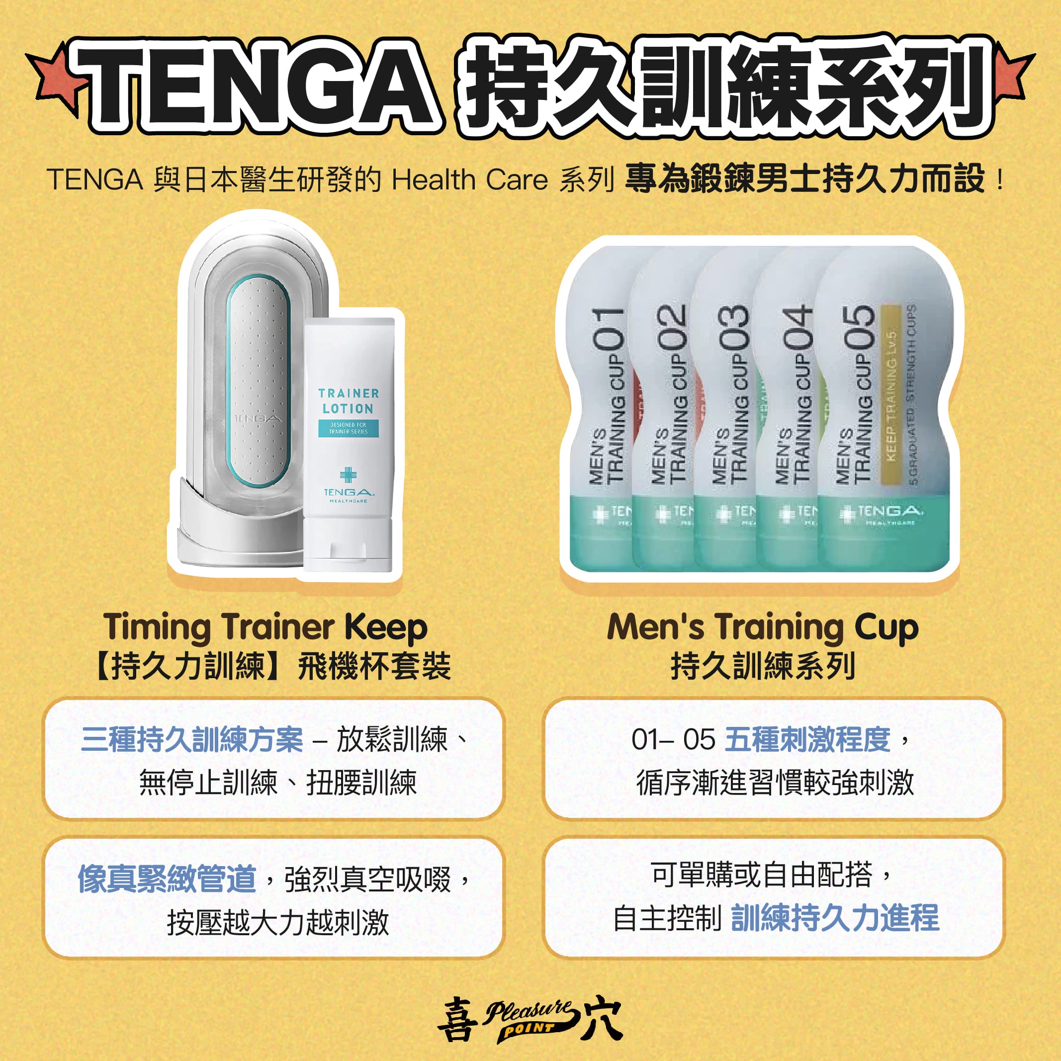 TENGA 持久訓練系列