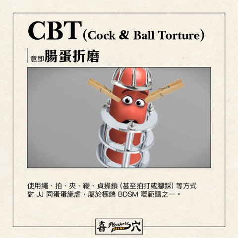 CBT (Cock & Ball Torture) 腸蛋折磨