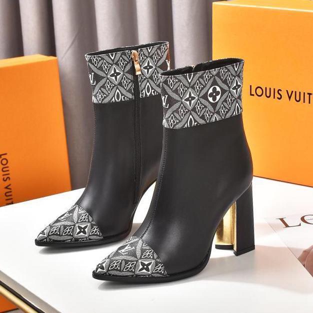 Louis Vuitton  Louis vuitton shoes, Heels, Boots