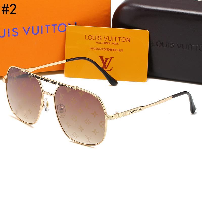 LV Louis Vuitton Casual Popular Sun Shades Eyeglasses Glasses Su