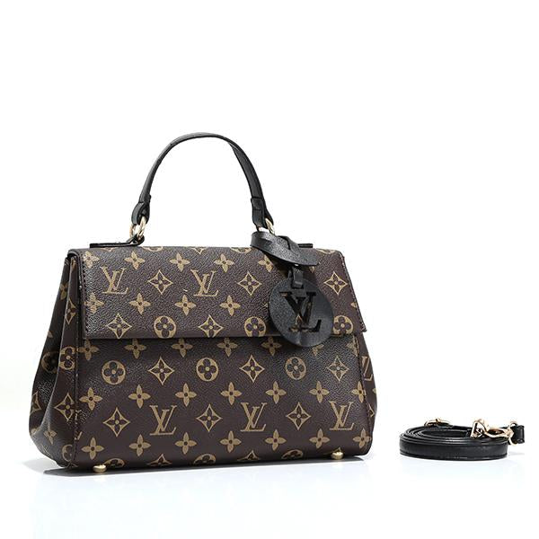 Louis Vuitton Women Leather Satchel Crossbody Tote Handbag Shoulder Bag