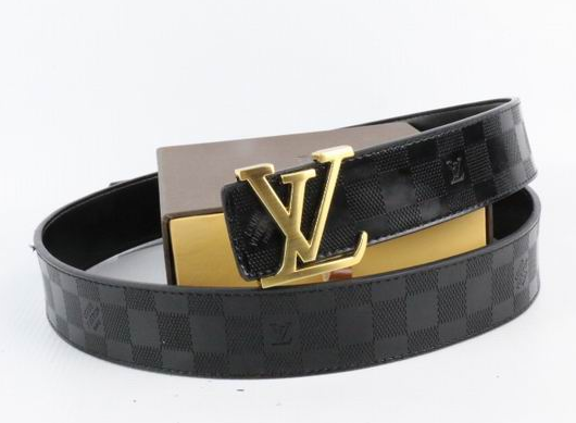 Louis Vuitton LV Woman Men Fashion Smooth Buckle Belt Leather Belt