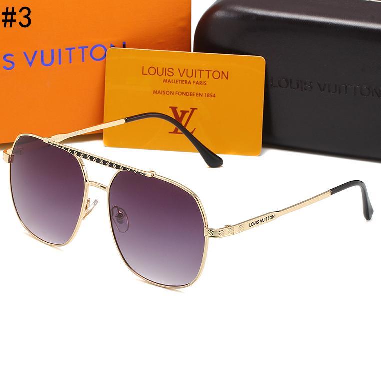 LV Louis Vuitton Casual Popular Sun Shades Eyeglasses Glasses Sunglasses