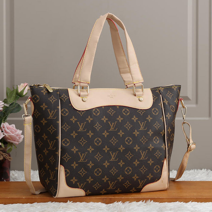Louis Vuitton LV Fashion Leather Handbag Satchel Tote
