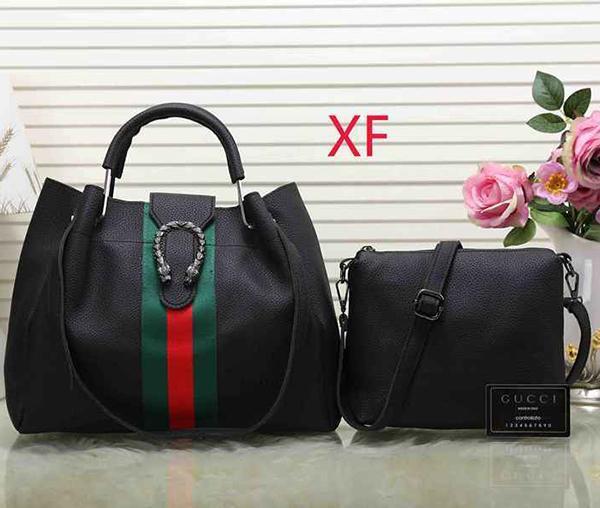 GG Women Leather Shopping Tote Handbag Messenger Bag Satchel Cro