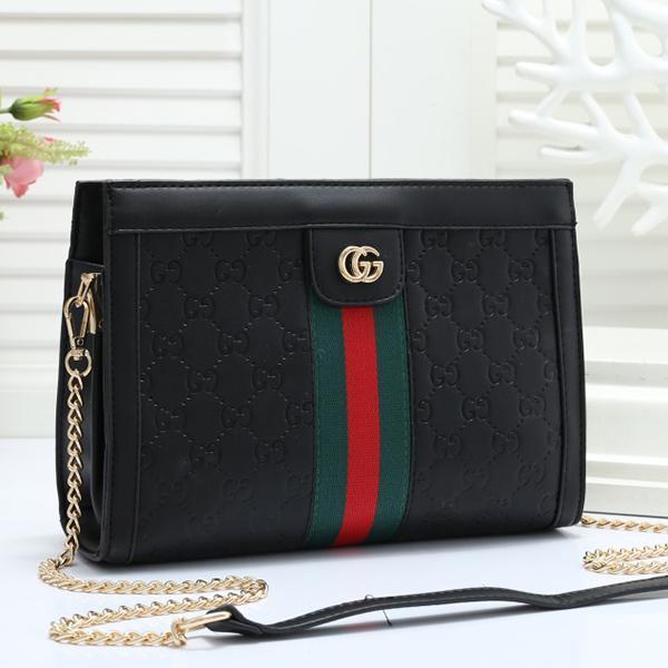 GG Women Fashion Leather Chain Handbag Crossbody Shoulder Bag Satchel