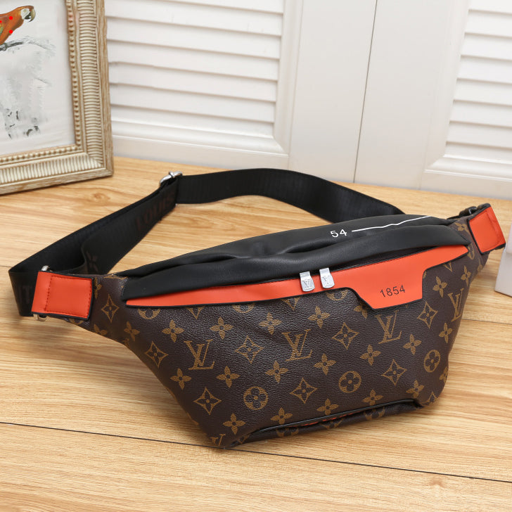 Louis Vuitton LV Classic Fashion Zipper Large Capacity Waist Bag Mobile Phone Bag Coin Purse