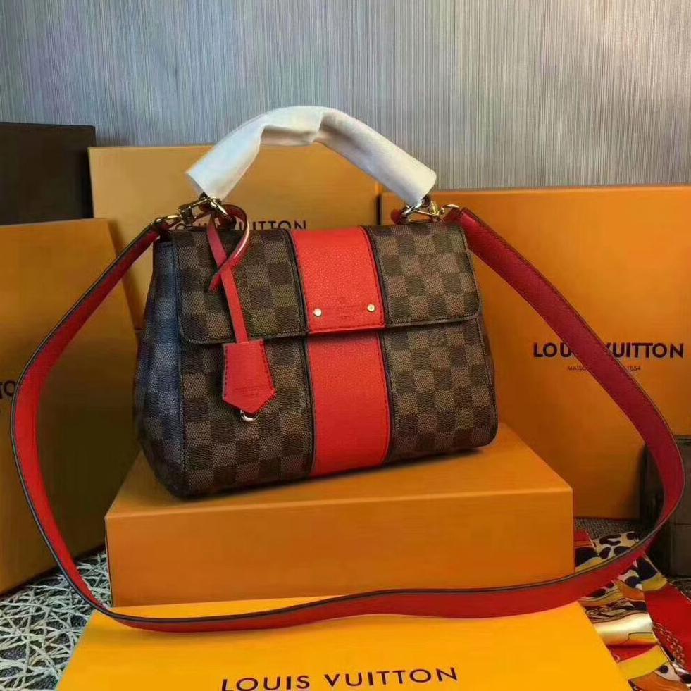 Louis Vuitton Women Fashion Leather Satchel Shoulder Bag Handbag Crossbody