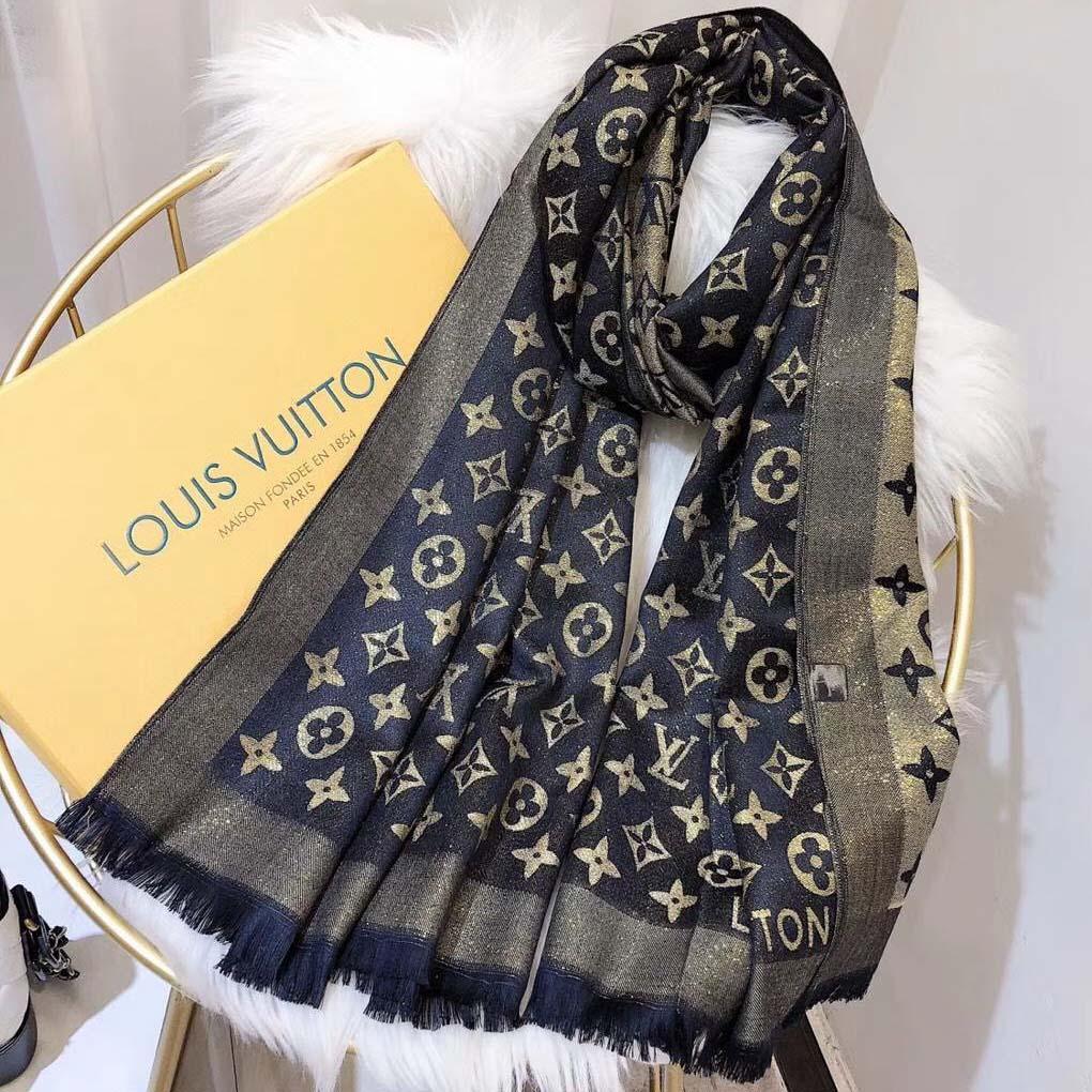 Louis Vuitton LV  Women Wool Scarf Shawl Scarf