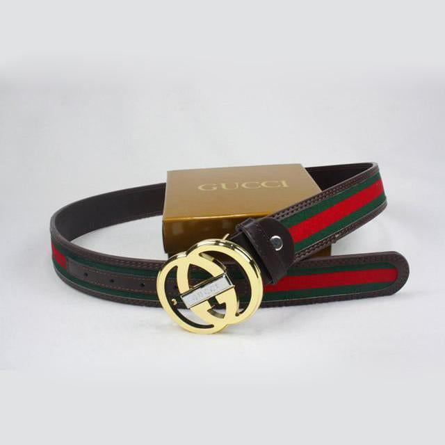 GG Woman Men Fashion Smooth Buckle Belt Leather Belt