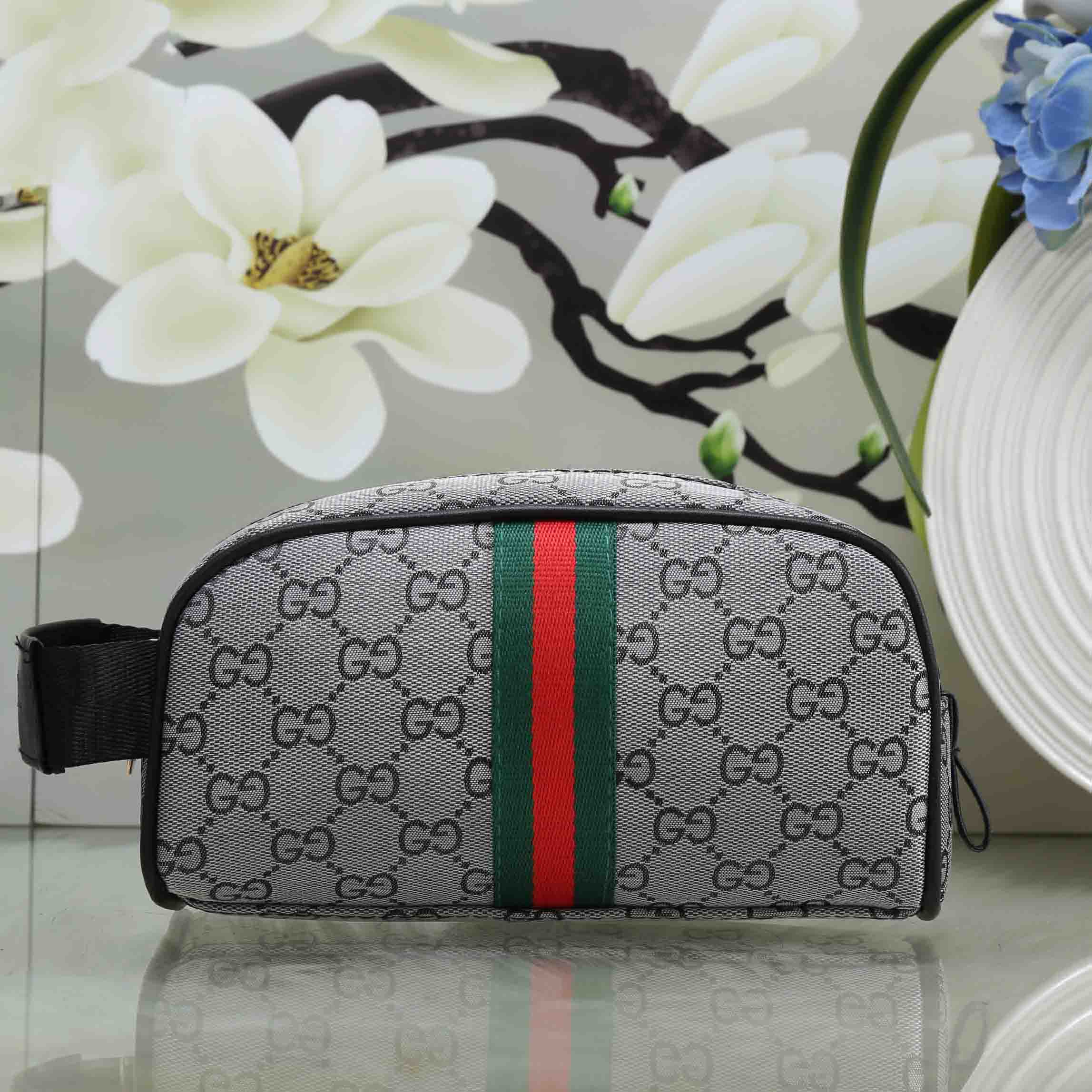 GG Classic Leather Print Wallet Purse