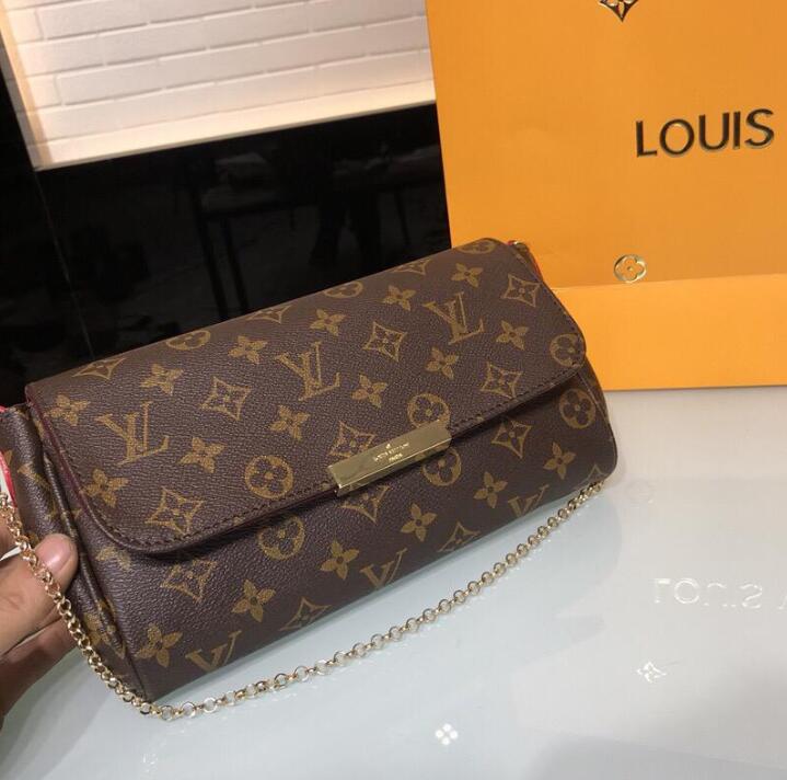 LV Louis Vuitton Women Shopping Leather Satchel Shoulder Bag Han