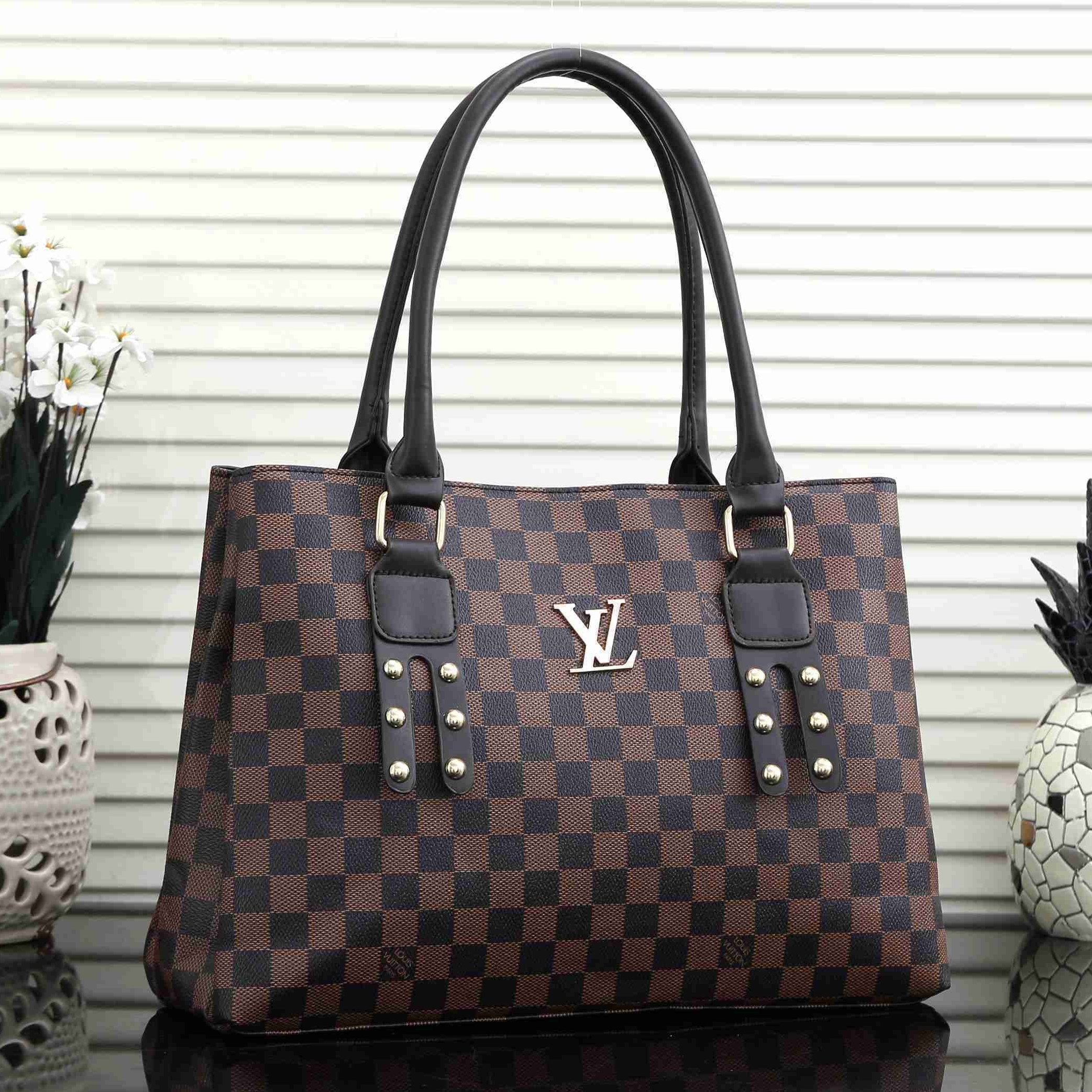 Louis Vuitton LV Women Fashion Leather Handbag Tote Satchel