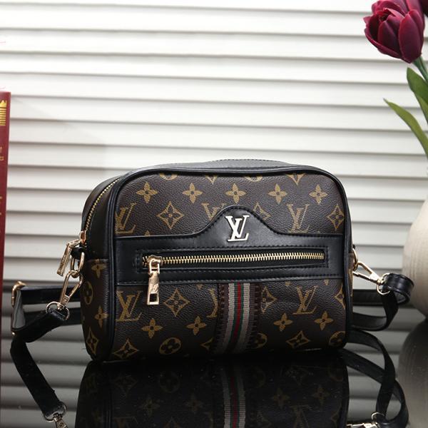 Louis Vuitton LV Fashion Leather Crossbody Shoulder Bag Satchel