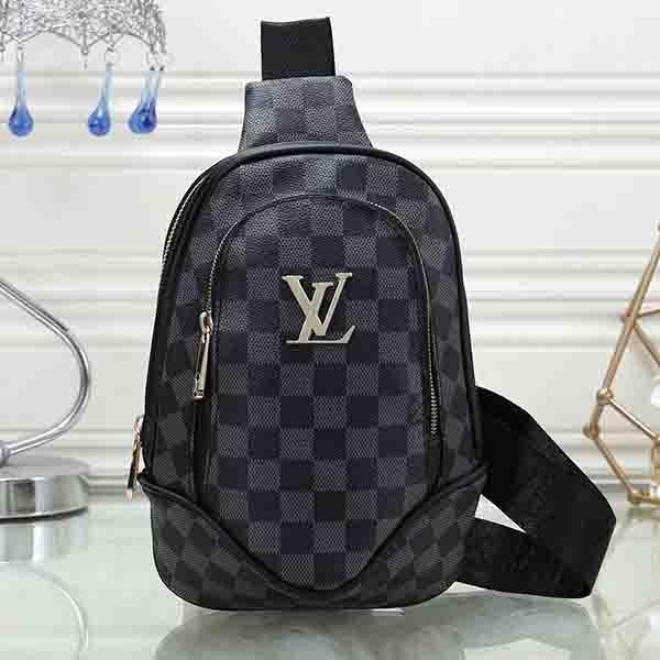 Louis Vuitton LV Woman Men Fashion Leather Satchel Crossbody Chest  Bag Shoulder Bag