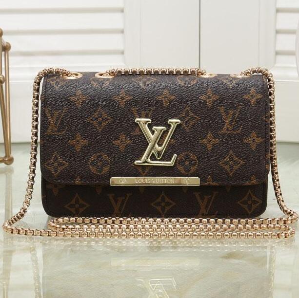 Louis Vuitton LV Women Fashion Leather Handbag Crossbody Shoulder Bag Satchel