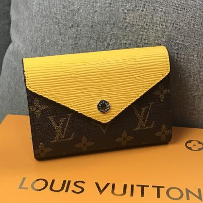 Louis Vuitton LV Women Leather Fashion Purse Wallet