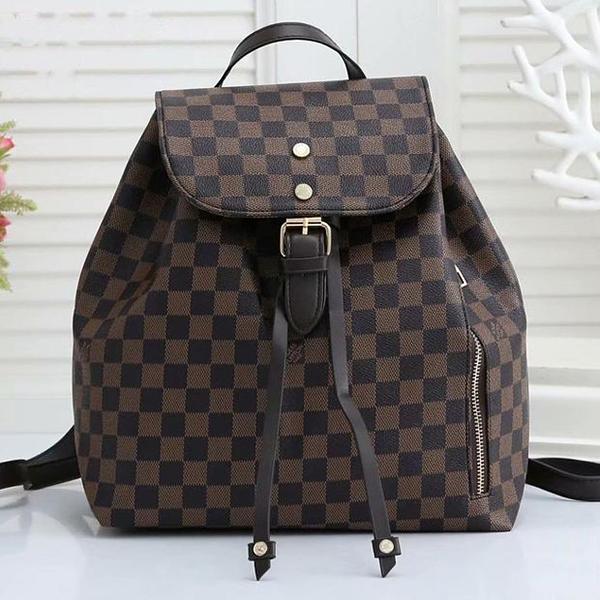 LV Louis Vuitton Hot Sale Retro Ladies Shopping Backpack School Bag